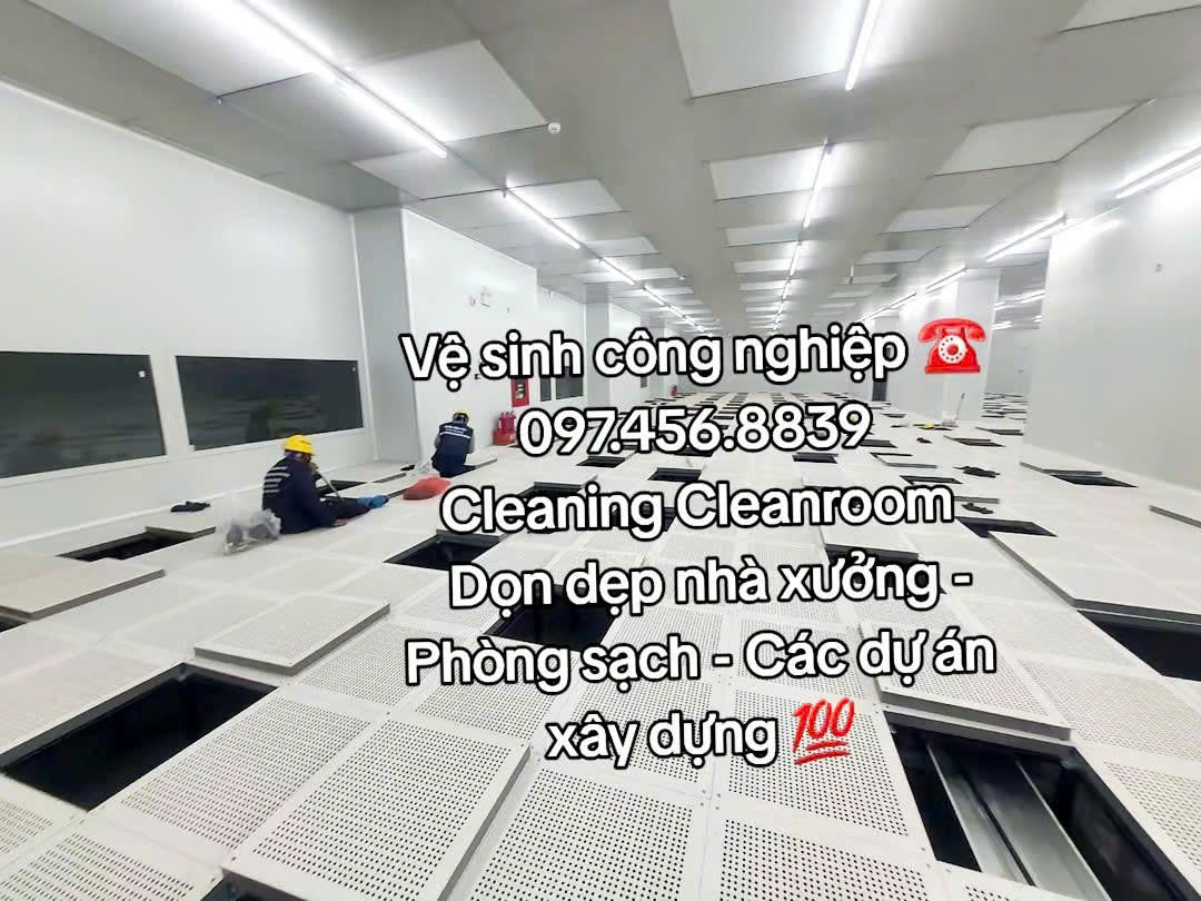 Vệ sinh phòng sạch Class - Cleaning Cleanroom